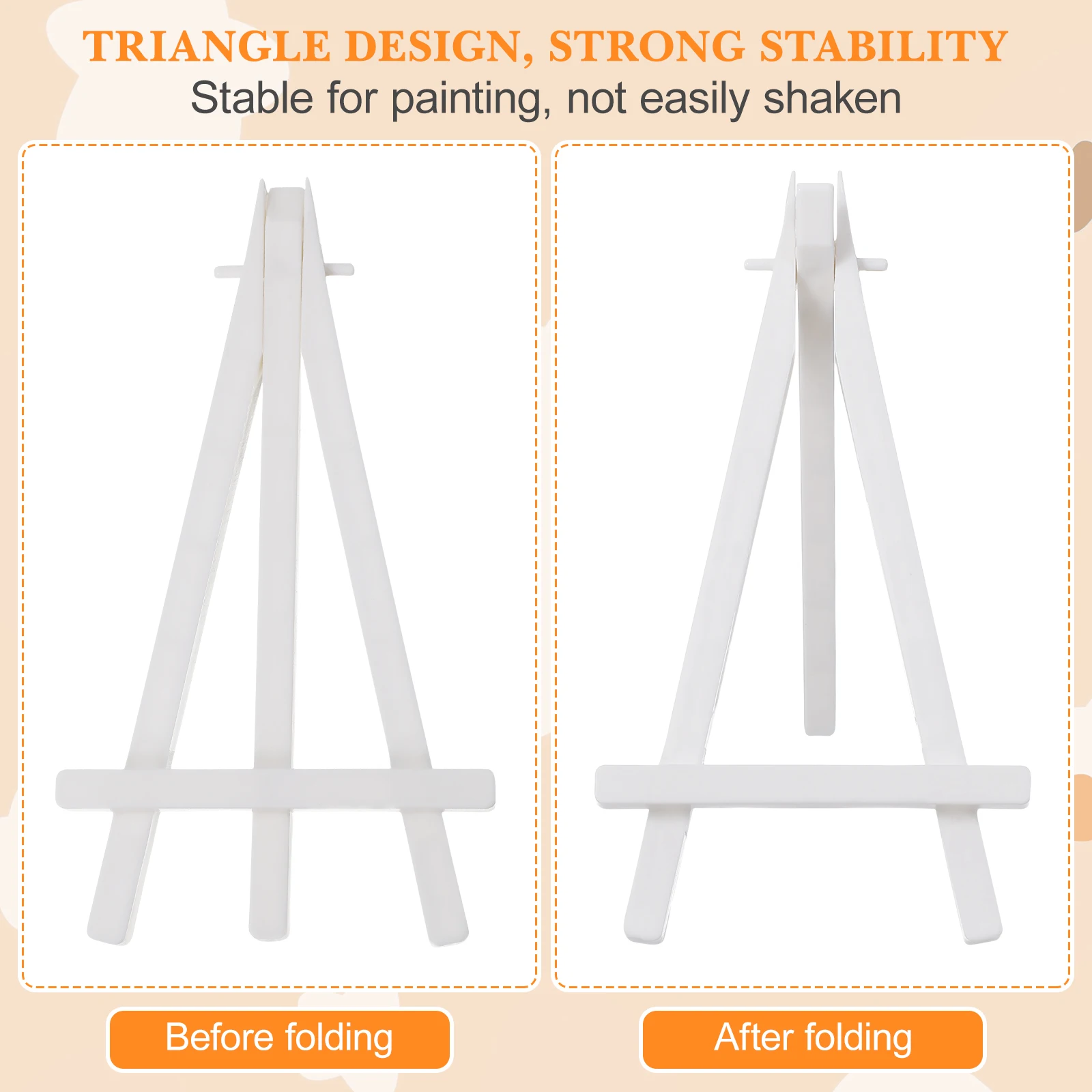 10 قطعة حامل حامل صغير منضدية عرض فني اللوحة الحامل حامل سطح المكتب لصور قماش حفلات الزفاف المعارض علامات الأعمال
