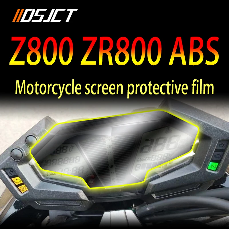 

For Kawasaki Z800 2013-2016 ZR800 ABS 2016 Z/ZR 800 Scratch Cluster Screen Protection Film Protector