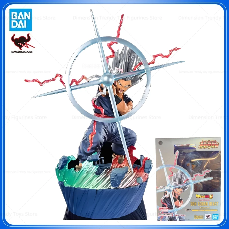 

Bandai In Stock Original Figuarts Zero Extra Battle Anime Dragon Ball Son Gohan Beast Action Figurine Model Toys Gifts DT