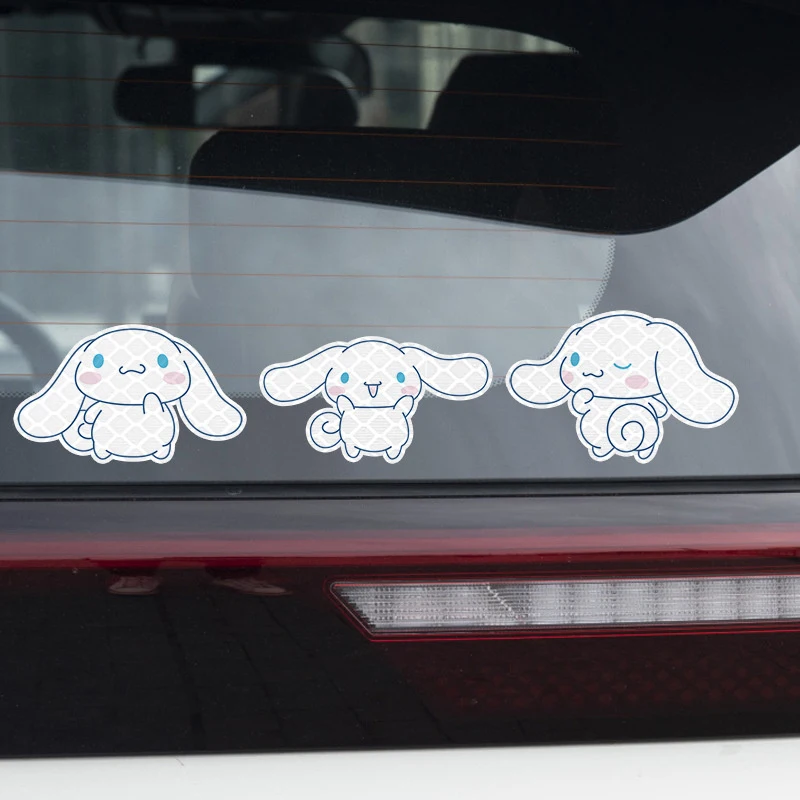 Kawaii-カーステッカー,車の反射警告テープ,衝突防止,自動部品