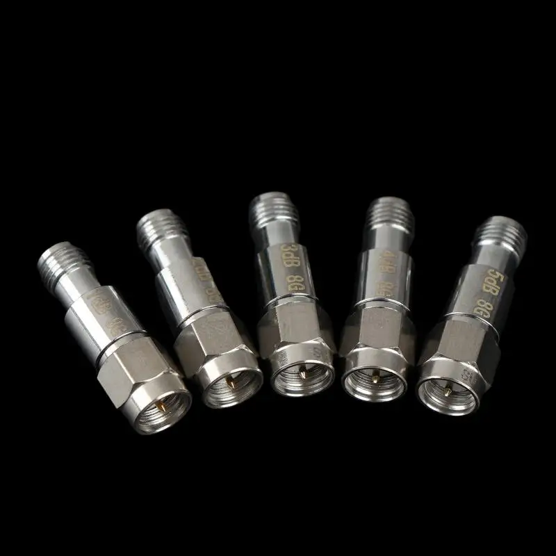 (BF06)1 PCS DC-8Ghz SMA Coaxial Fixed Attenuator 2W 1dB/2dB/3dB/4DB/5dB/ SMA Coaxial Fixed Attenuator