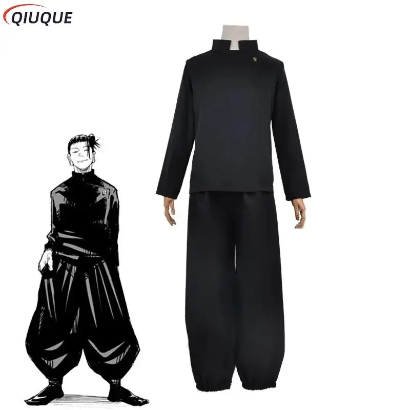 

Anime Jujutsu Kaisen Geto Suguru Cosplay Costume Men Women Halloween Party Uniforms Tops Pants