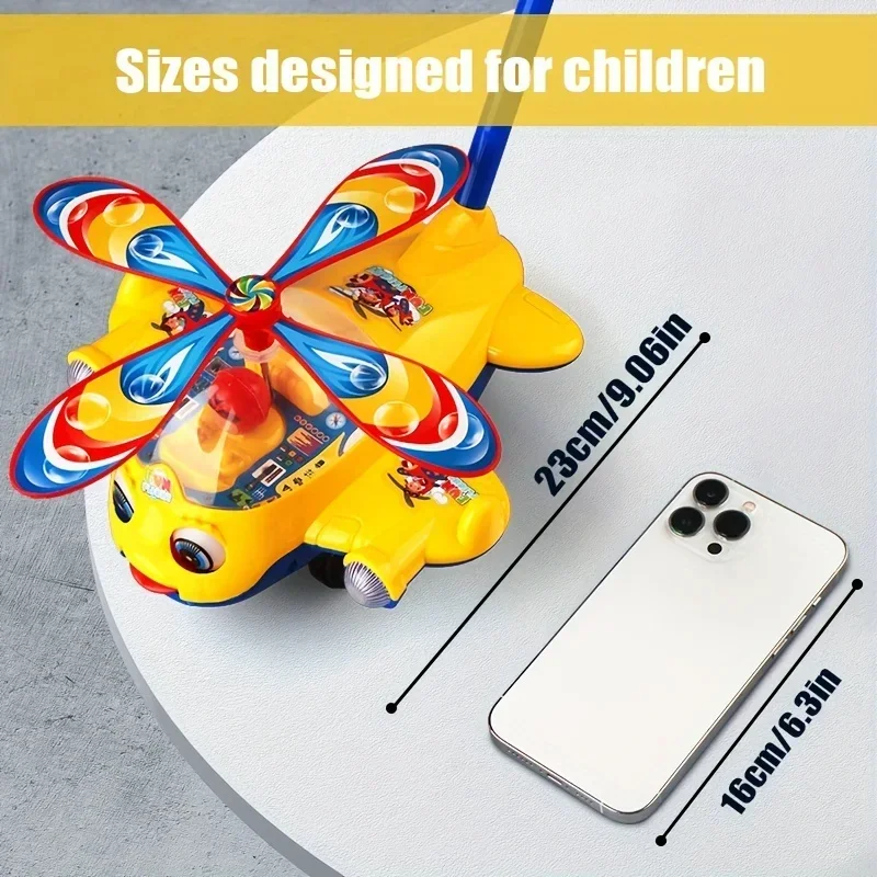 لعبة مشاية للأطفال، عربات الأطفال، لعبة دفع يدوية للأطفال الصغار، لعبة دفع على طول المشي للأطفال والأولاد والبنات #5