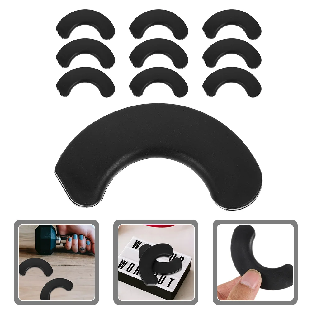 

20Pcs Barbell Pad Dumbbell Cushion Shockproof Pads Gym Equipment Protector Portable Squat Hip Thrust Weight Grips Non-Slip