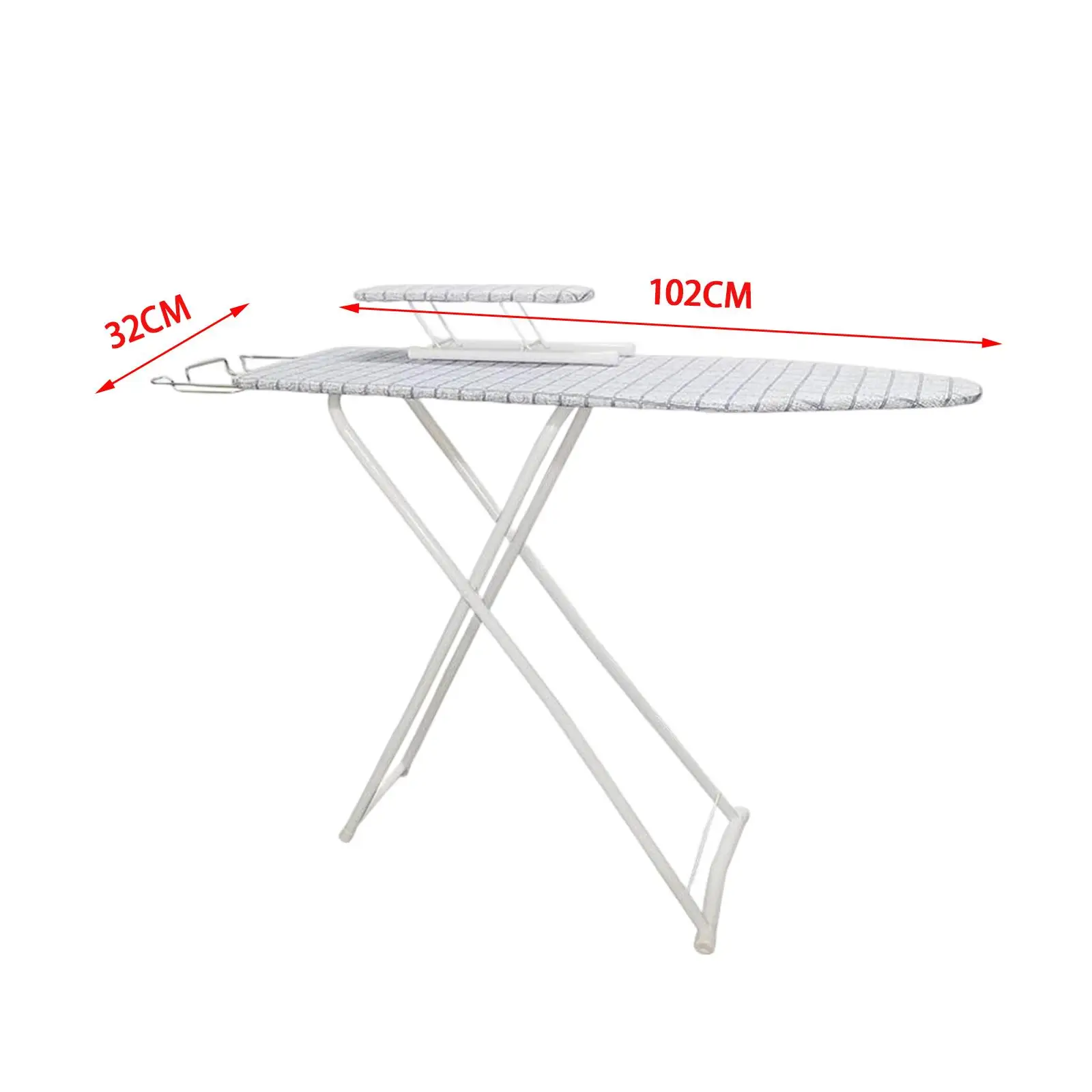 Heavy Duty Small Tabletop Ironing Board Portable Folding Mini Iron Board for Craft Room