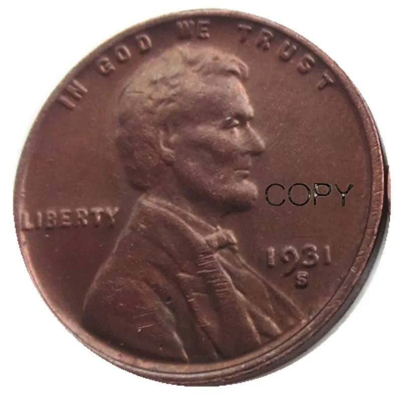 

US One Cent 1931P/D/S Copy Coins