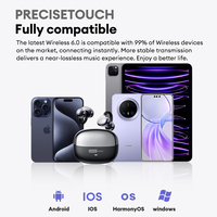 Lenovo LE302 AI Translation Earbuds Real Time 135 Languages Translator Wireless Bluetooth Earphones HiFi Sound Sports Earbuds