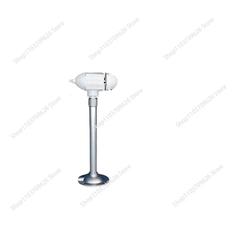 Miniature horizontal trefoil wind turbine model, breeze start, automatic steering, permanent magnet, DC output