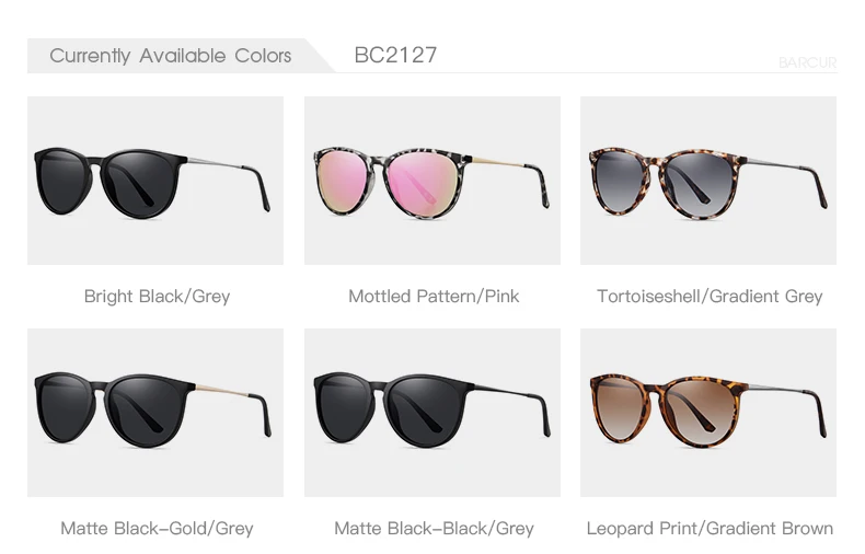 BARCUR Klassische polarisierte Sonnenbrille für Männer und Frauen, unverzichtbar für Outdoor-Fahren, Business-Freizeit-Sonnenbrillen – Detail 8