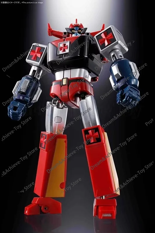 Bandai Soul of Chogokin GX‑59R Daltanious, Figura Completa Licenciada Robot del Futuro Coleccionable