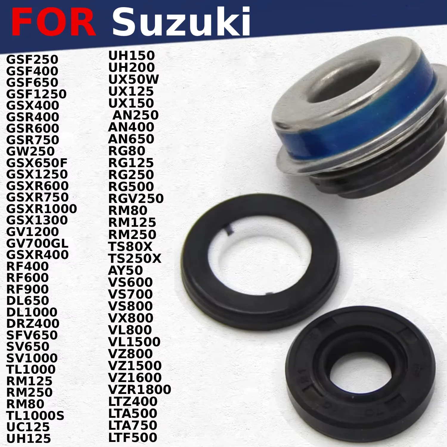 Bomba de Água da motocicleta Vedação de Óleo Para Suzuki Burgman UH125 UH150 UH200 250 400 650 AN250 AN400 AN650 Dezesseis UX50W UX150 UX125 Moto