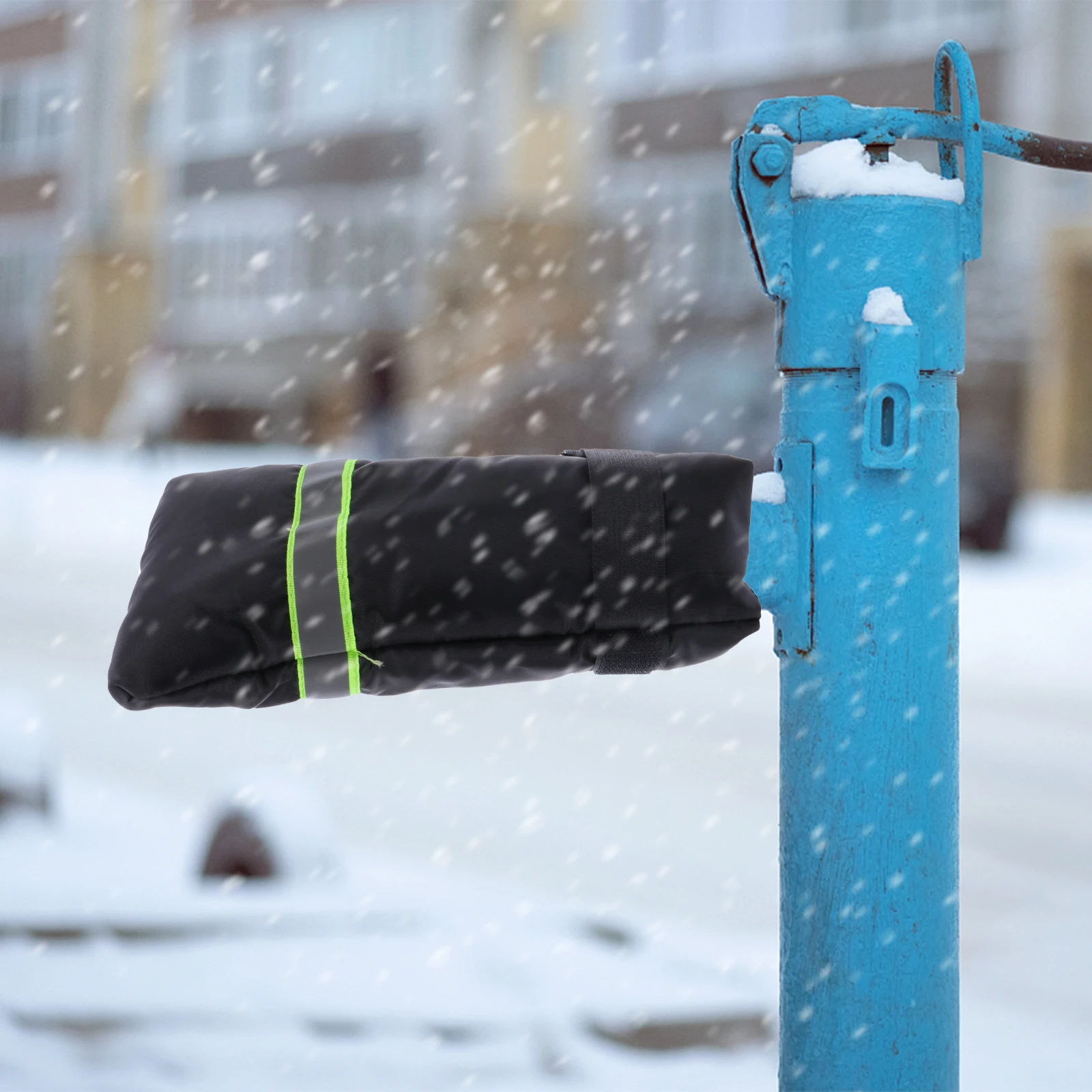 

2 шт. чехлы для смесителей, многоразовые изоляционные чехлы, уличные водопроводные краны, защита от утопления, защита для садового крана со светоотражающим покрытием