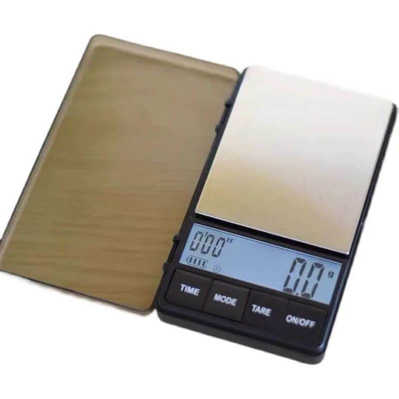 

Chrono Mini Coffee Electronic Scales Pour Coffee Electronic Drip Coffees Scale With Timer 2kg/0.1g LED Smart Kitchen Scale