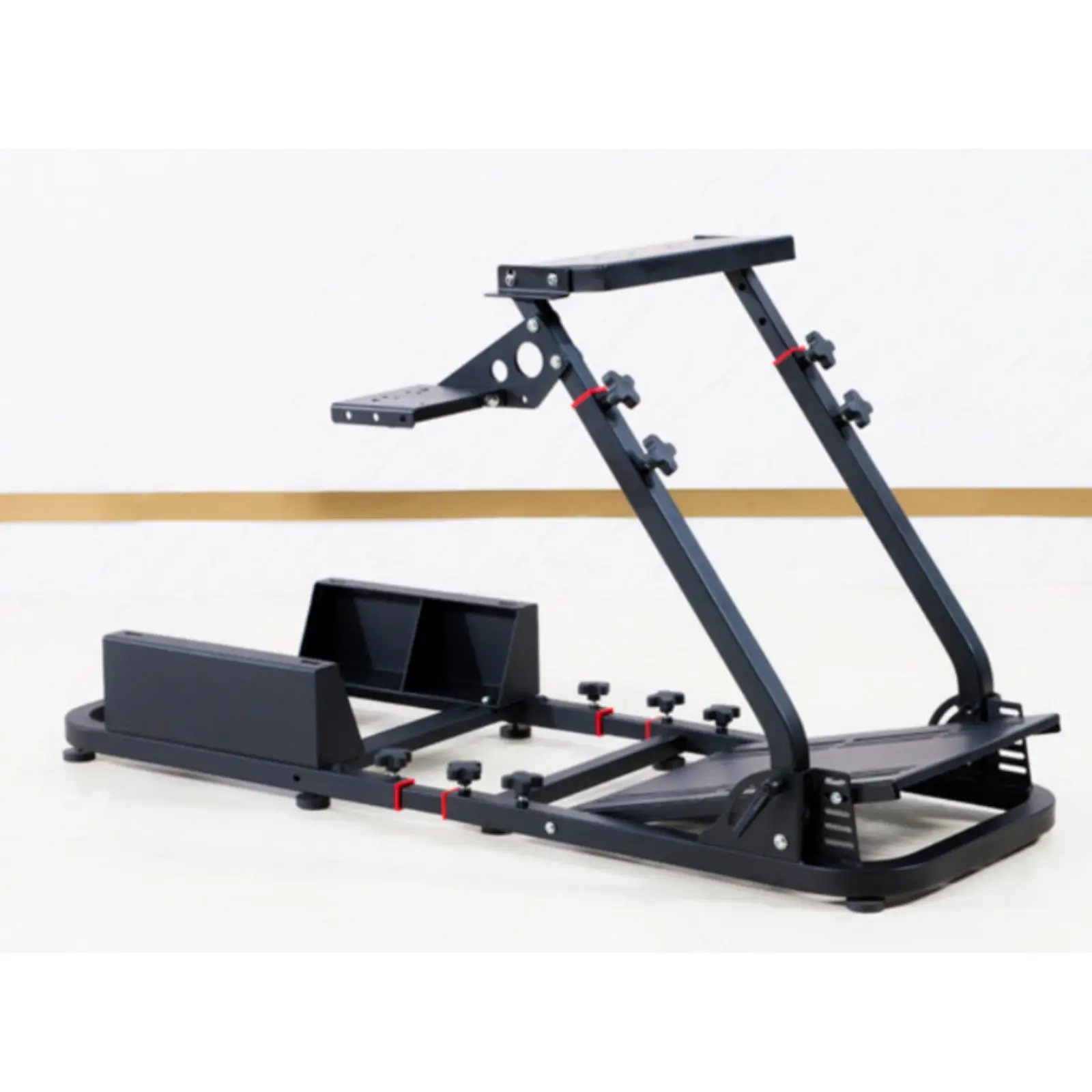 Simulator Wheel Stand Stable Sim Cockpit Frame Crossbar Design view 4