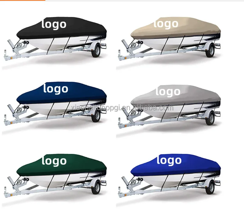 

Little Dolphin Heavy Duty Waterproof Canvas Boat Cover Yacht