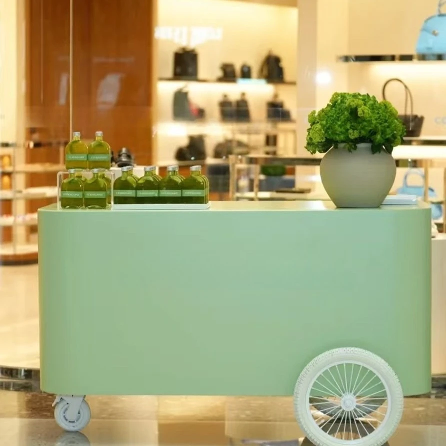 Customizable Internet celebrities Stall Trolley Hotel Snacks Festival Showcase Shopping Mall Float