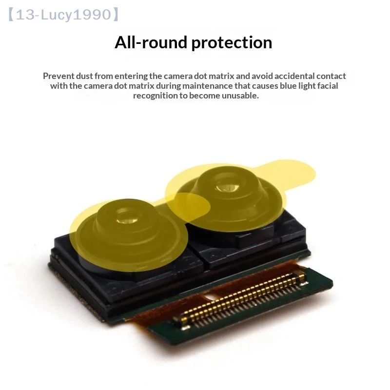 

28/40/80/100 шт. защитная наклейка для камеры, пылезащитные наклейки, высокотемпературная лента для телефона, инфракрасная точечная матрица, защитный инструмент 7/12 мм
