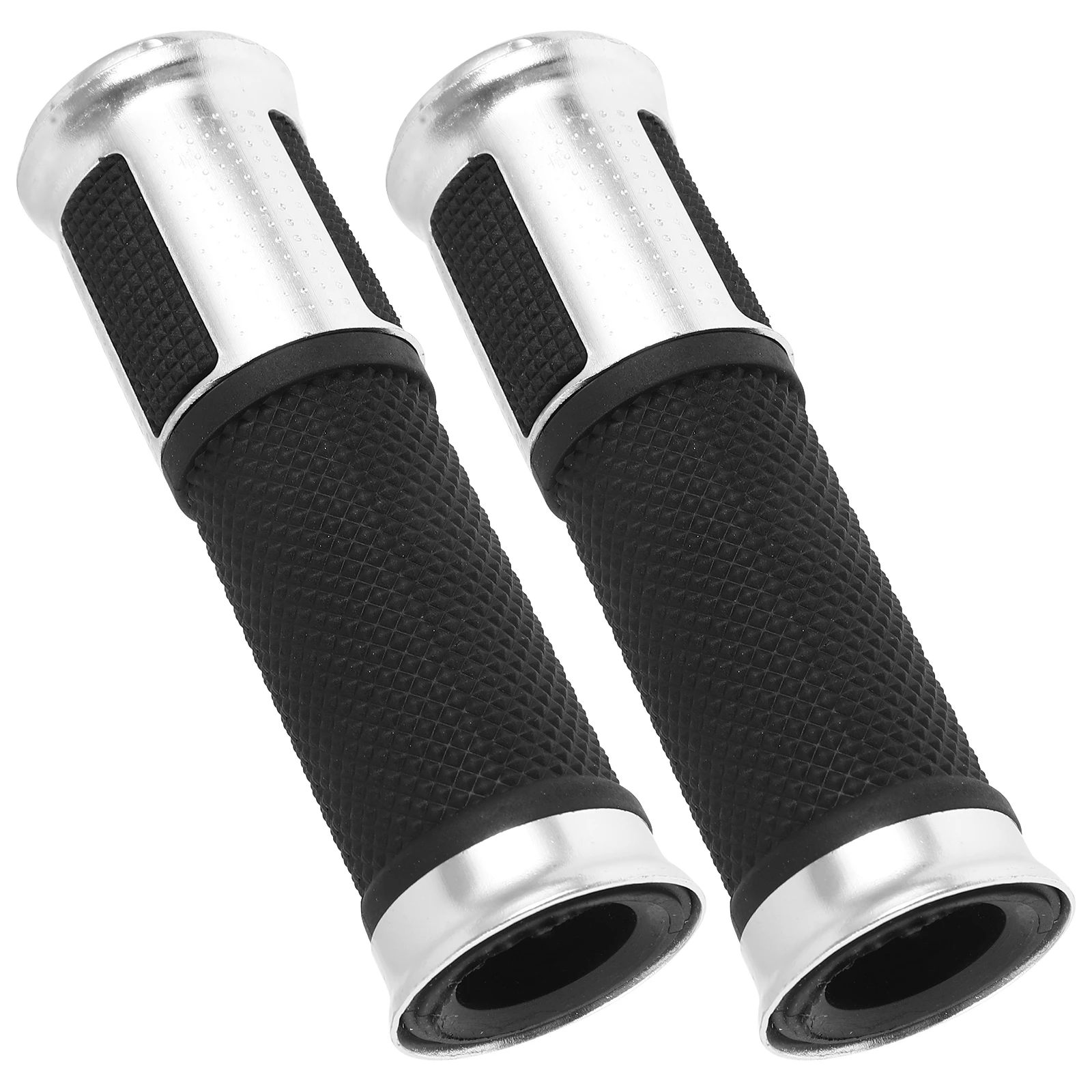 

2pcs Motorcycle Handlebar Throttle Grips Comfortable Reduced Hand Fatigue Universal Fit Scooters Mopeds Accessories