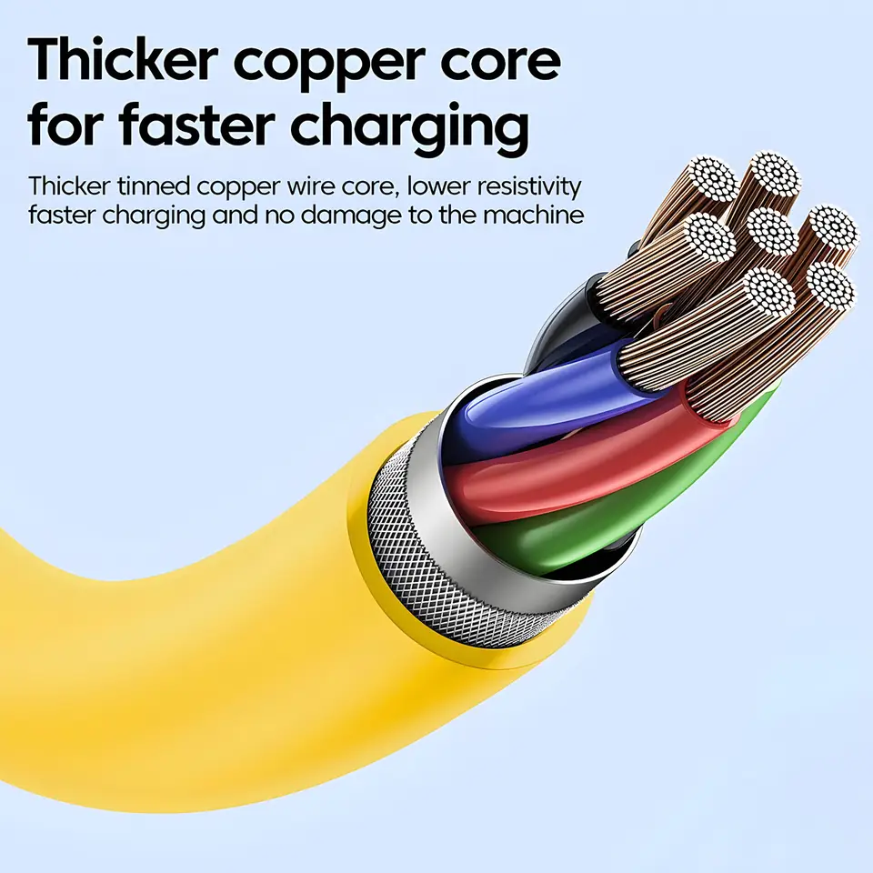 Zinc Alloy USB-C 4IN1 65w Fast Charging Cable for iPhone Usb Type C Cable For iPhone Xiaomi Samsung PD spring data cable USB - 2