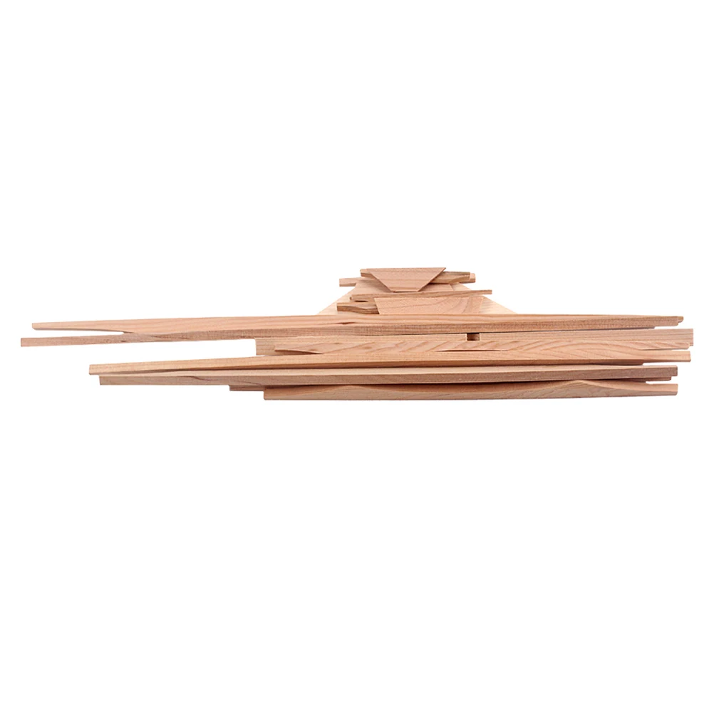 

17 Pcs Luthier DIY Accessories Guitar Brace Wood Acoustic Accessory Parts Spruce Accesories