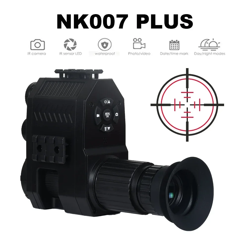 Megaorei NK007 Plus Night Vision Device 850nm Laser Infrared Rifle Scope Hunting Camera HD 1080P Video Photo Record Telescope