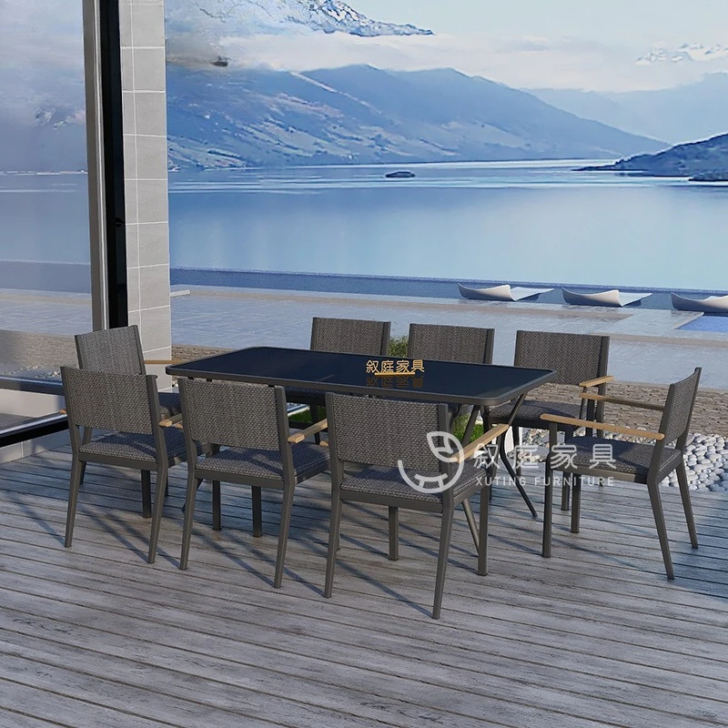 

Уличный стол, стул, стул из ротанга, балкон для отдыха, набор из пяти предметов во дворе, внутренний и наружный бар, кофе и общежитие, s