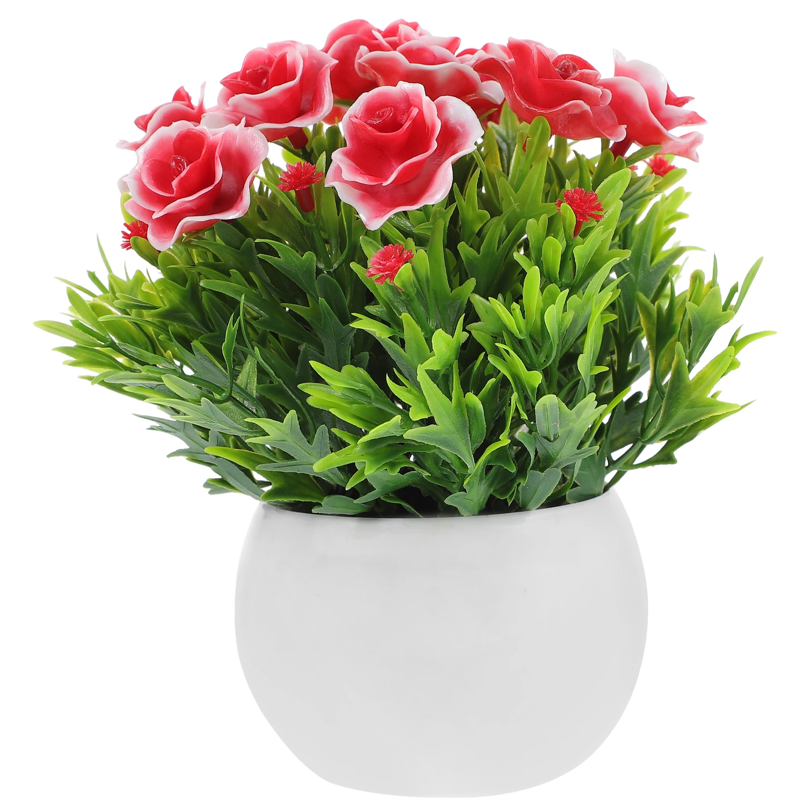 

Fake Flower Pot Ornaments Artificial Flowers for Decoration Simulated Bonsai Faux Plants Indoor