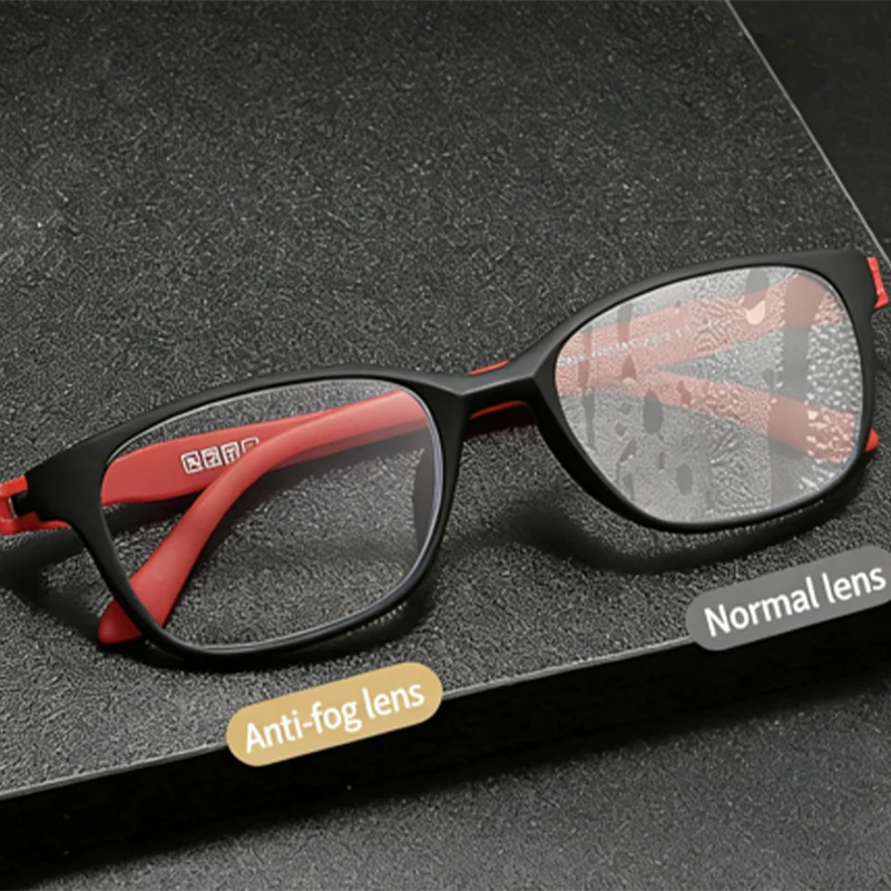 نظارات قراءة جديدة عالية الوضوح مضادة للضباب للرجال، خفيفة الوزن للغاية، خالية من الضباب، ومع حماية من الضوء الأزرق.