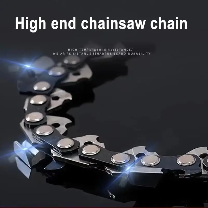 1Pcs 4/6/8inch Electric Saw Mini Chainsaw Logging Saw Blade Pruning Chain Saw Chain Accessories 1/4 Chainsaw Chain Guide