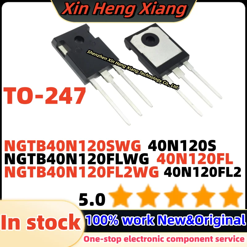 

(10pcs) 100% New Imported Original 40N120FL2 NGTB40N120FL2WG NGTB40N120FLWG 40N120FL NGTB40N120SWG 40N120S TO-247 MOS 40A1200V