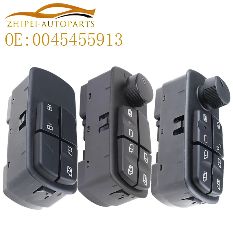 A0025452013 elevador de ventana eléctrico botón de interruptor coche A0025455113 A0045455913 para Mercedes Benz camión Axor Atego Adigo