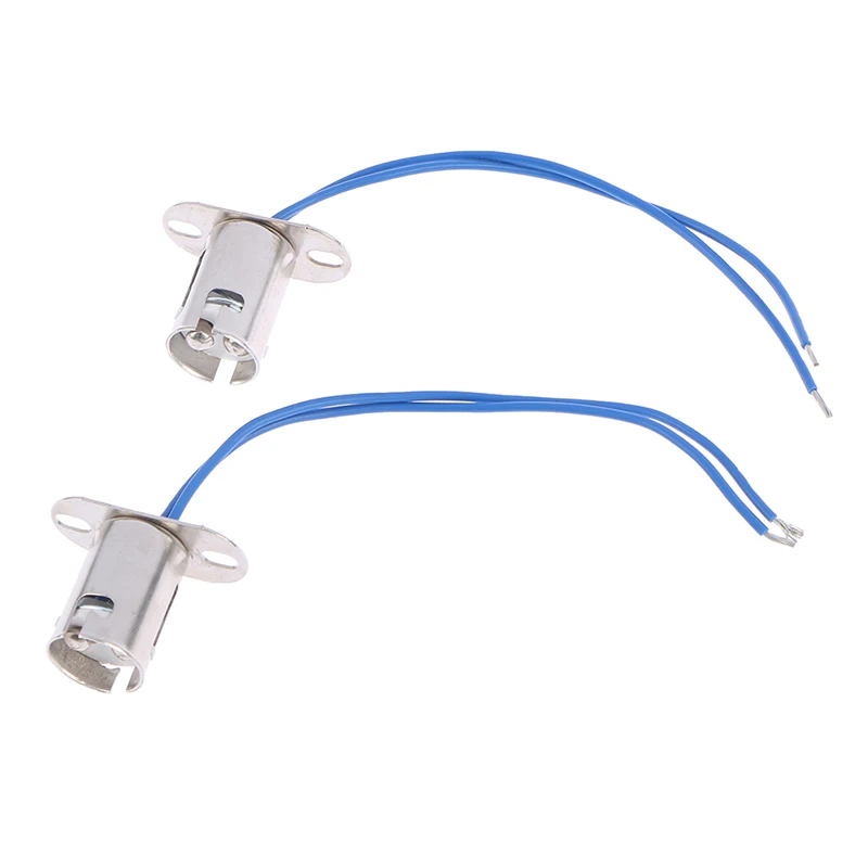 2PCS 1157 BA15D LED Light Bulb Socket LED Bulb Holder Cable Wire Adapter Socket Converter For Car Turn Singal Lamp