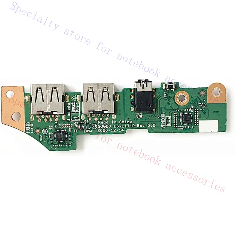 5C50S25225  For Lenovo Ideapad 3-15IHU6 82K1 15ACH6 82K2 USB Board LS-L171P