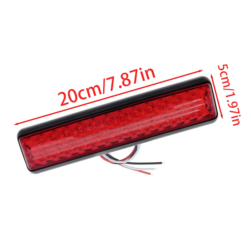 2x LED Trailer Tail Light Waterproof Car Truck RV Van Bus Rear Tail LED Trailer Lights Turn Signal Indicator Reverse Stop Lamp