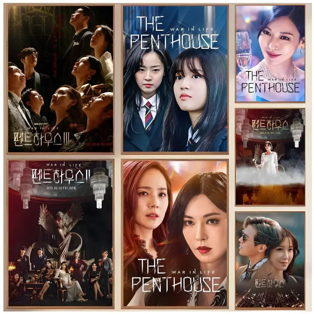 Suspenseful Tvseries T-The Penthouse Poster  Classic Home Interior Design & Modern Wall Decor Art Collection