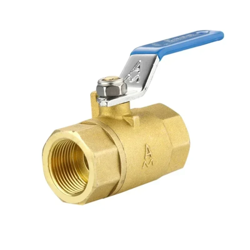 Q11F-40T 201Brass Ball Valve Thread  with Lever Handle Copper Plumbing Tap Thickening Heavy Duty High Voltage Extension