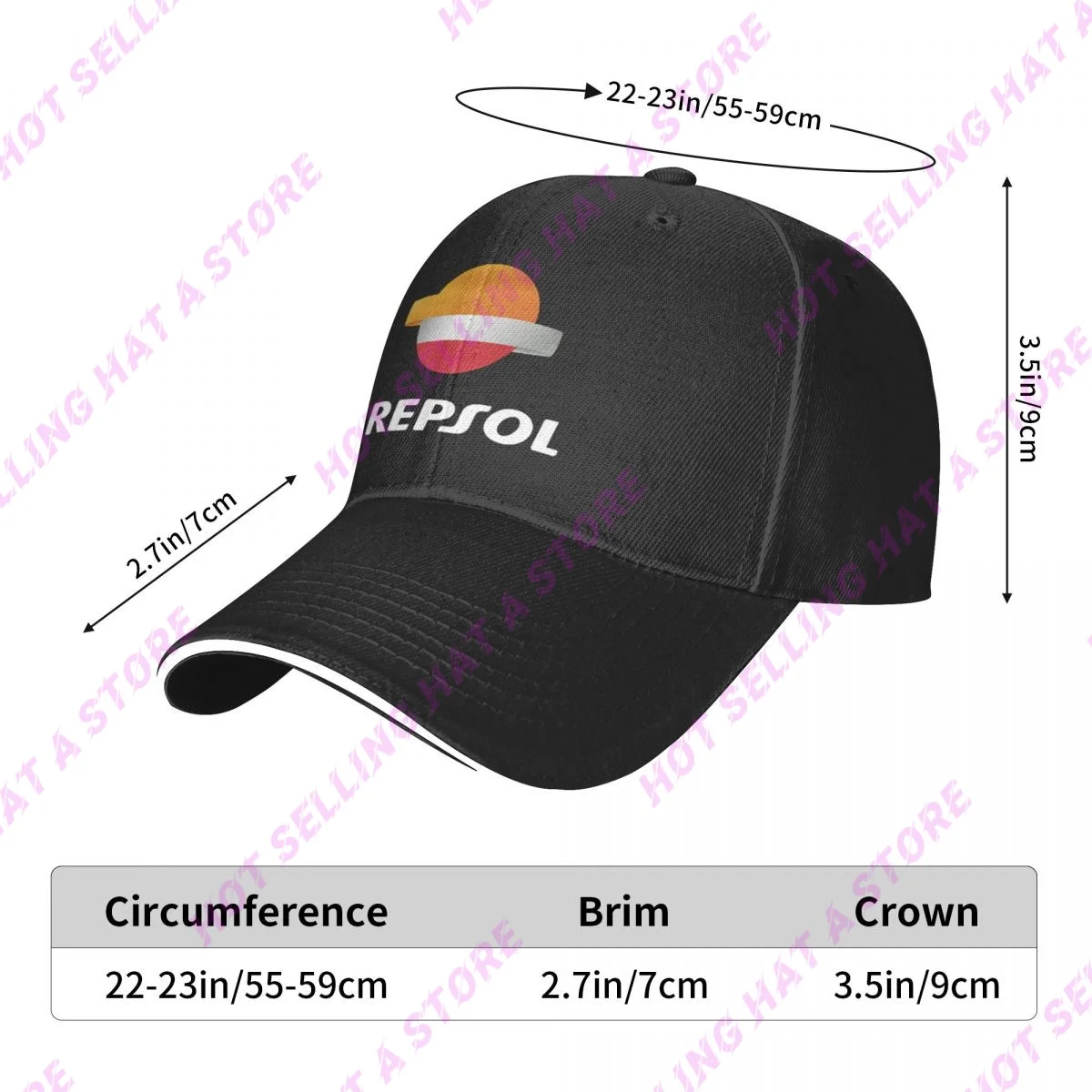 Summer Men Cap Repsols Multiple Colour Baseball Cap Adjustable Unisex Hats Adult Children Hat Shade Sport Baseball Hats Hip Hat