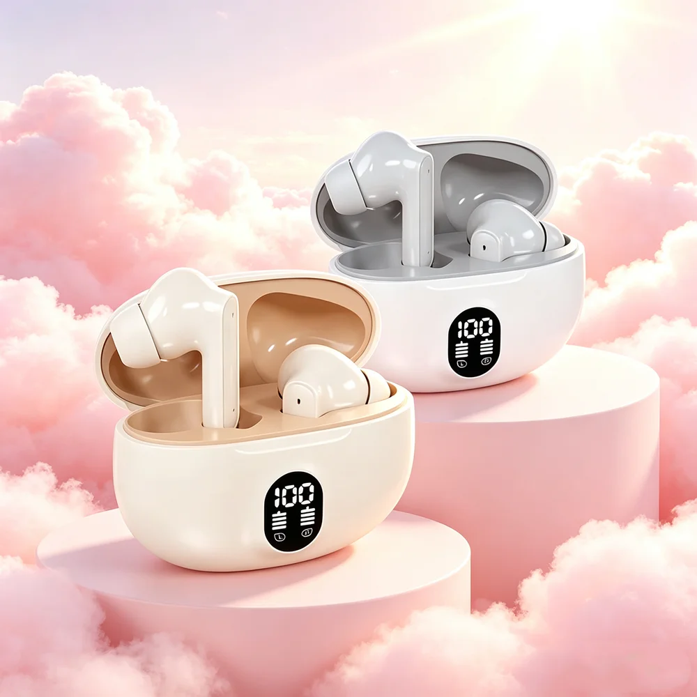 Wireless Headphones Bluetooth Earbuds Wireless Earbuds Quick-pair Bluetooth Earphones Connect Instantly When The Case Is Opened