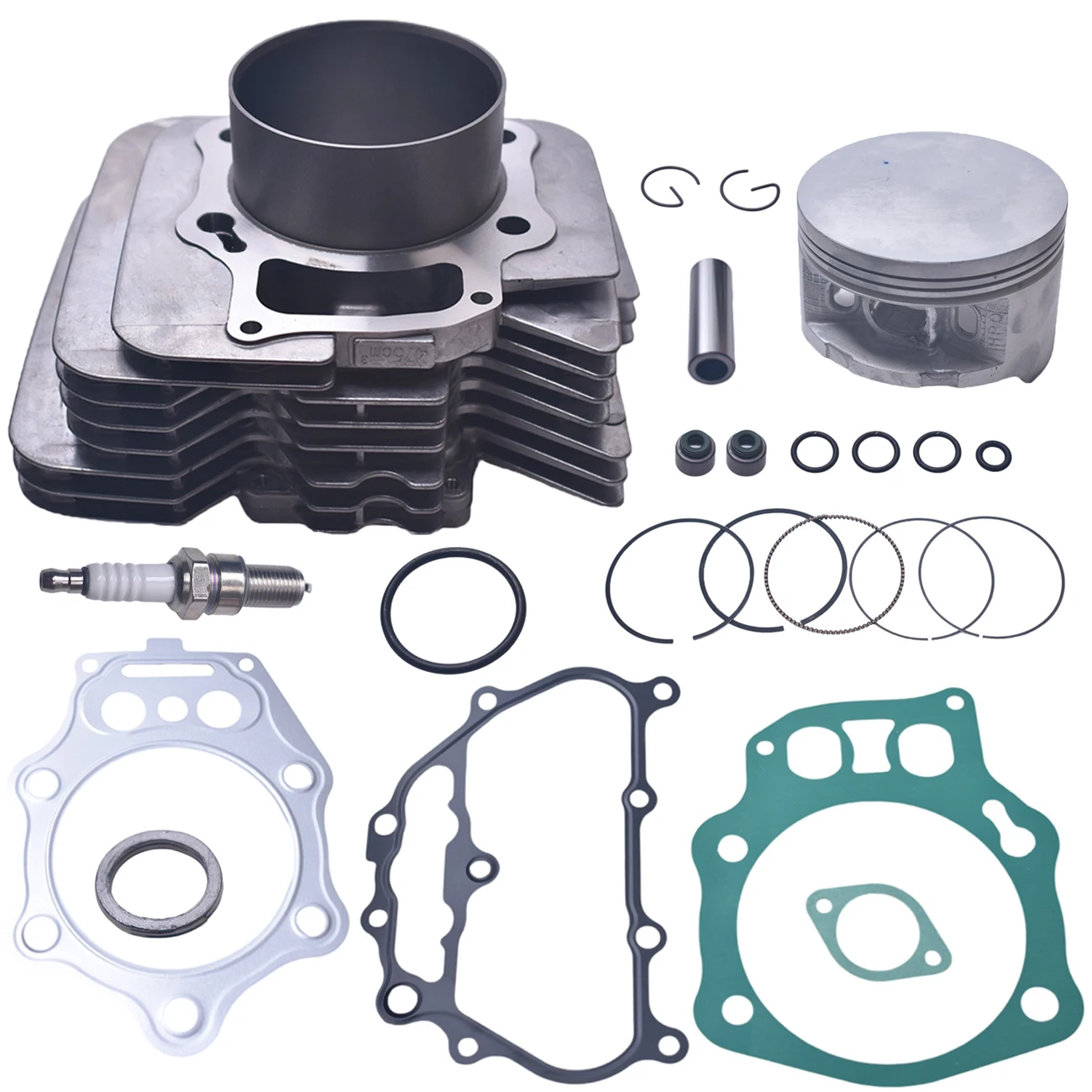 sthus Cylinder Piston Rings Replacement Kit For Honda Foreman 500 TRX500 TRX500FE TRX500FM 500 4X4 Es S 2005-2011