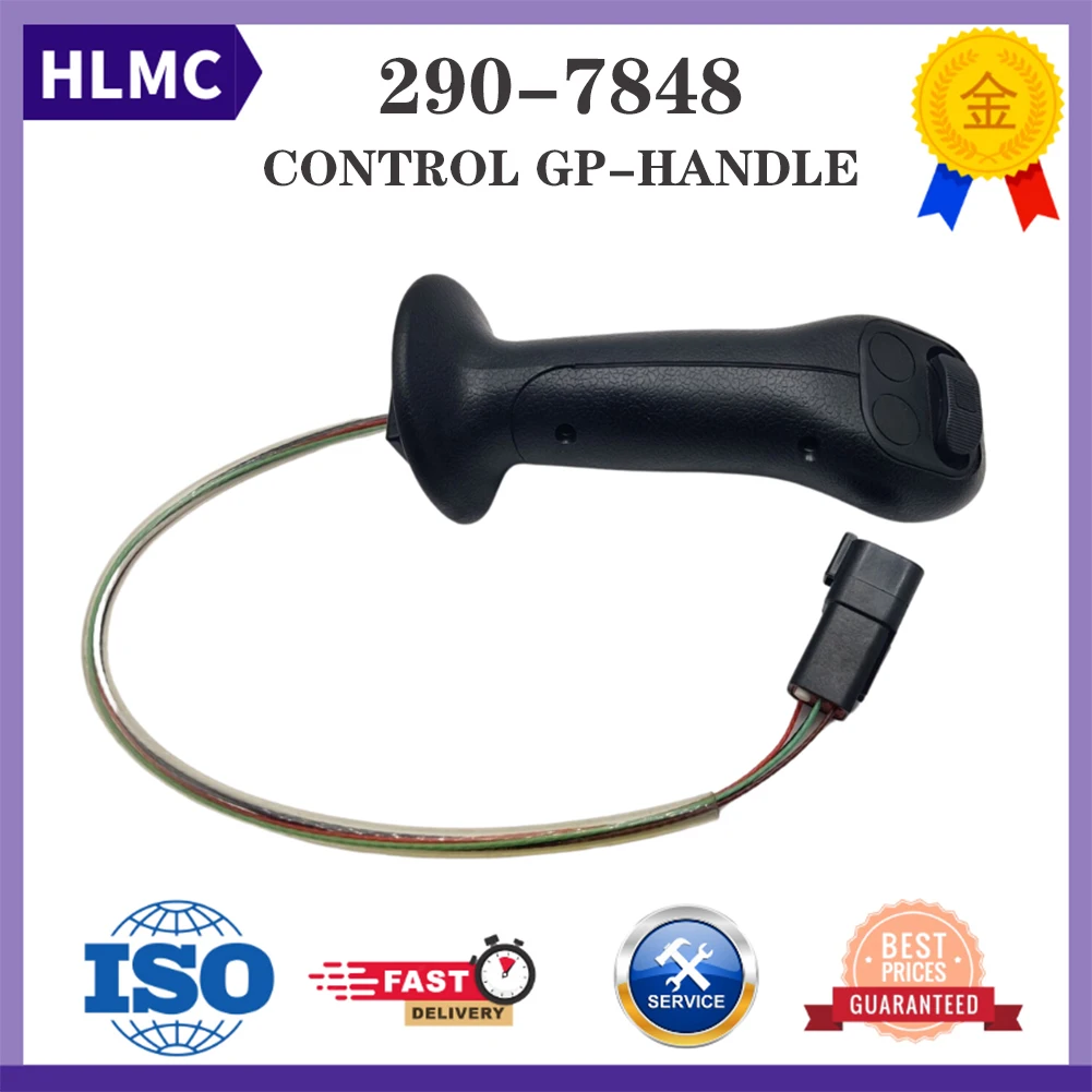 290-7848 Handle Glue Mini Excavator Joystick Handle Ulue For E303.5CR 303.5D 303CR 304CR 304D 305CR 305D 305.5D