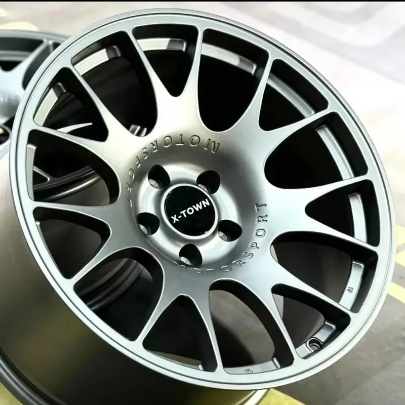 Hot Sale Alloy Rims Black 17 18 19 20 22 24 Inch 5x100/5x112/5x114.3/5x120/5x115/5x110 Custom Forged Wheels for 4 pcs