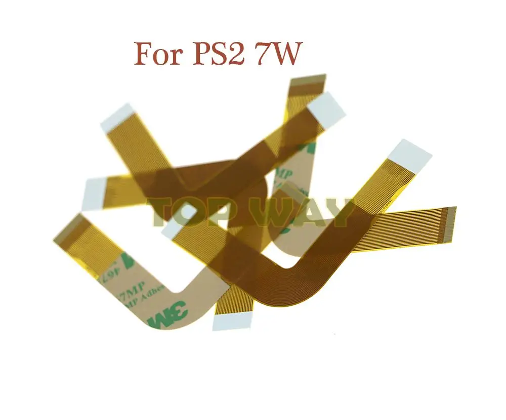 Fita cabo 90000x lente laser para ps2 slim flex conexão scph 90000 para playstation 2 9w 7w 7000, 5pcs