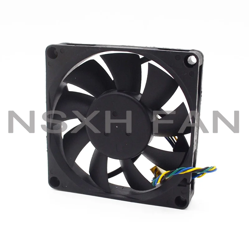 Ventilador de Refrigeração Ajustável Velocidade PWM, EFB0812HHB, 8015,80mm, 80x80x15, 12V, 0.40A, 1Pc