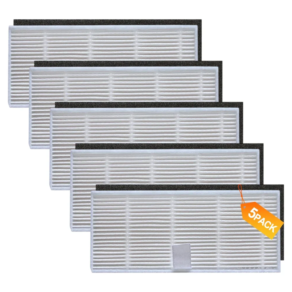 

5 шт. фильтры для Ultenic для робота-пылесоса T10 PRO, сменные аксессуары для фильтров, бытовые чистящие средства