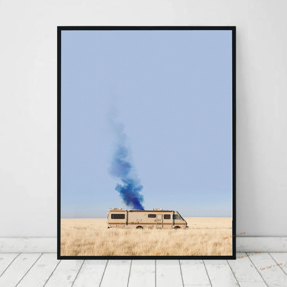 Breaking Bad Rv TV Poster Jesse Pinkman Heisenberg Walter White Canvas Painting Wall Art Picture Prints Nordic Modern Home Decor