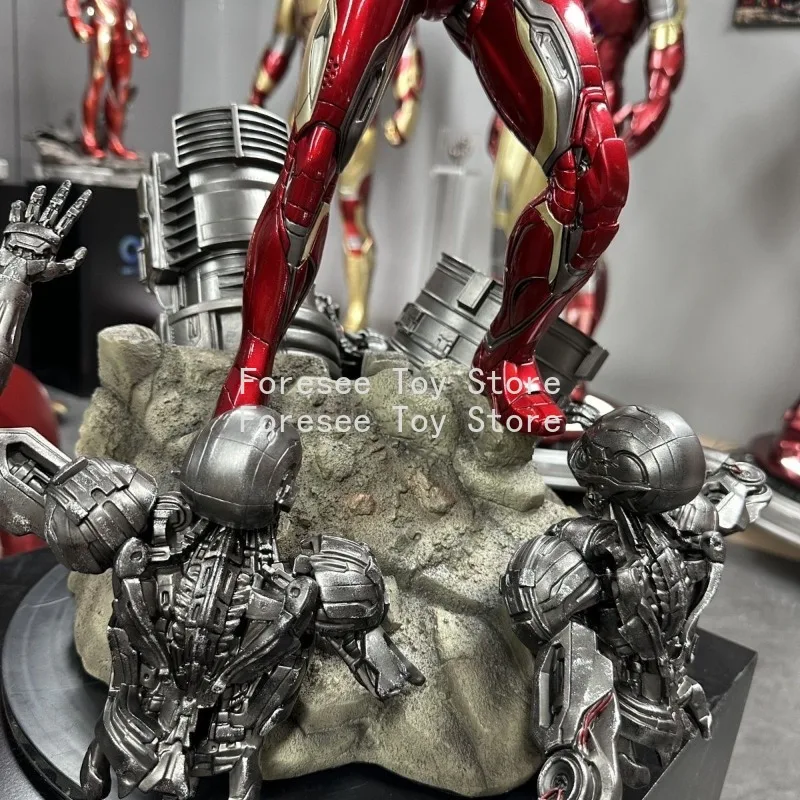 Auf Lager 58 cm Mark45 Figur Marvel Anime Figur Sammlung Modell GK Leuchtende Desktop Ornament Dekorationen Beste Geschenk für Kinder