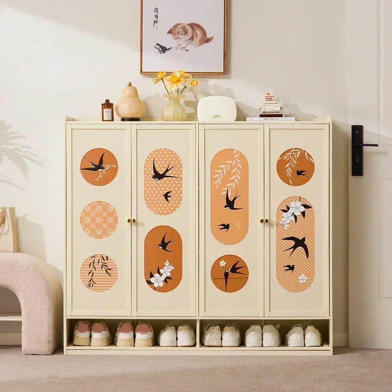 Internet celebrity Household GoodsHousehold Door Shoe Rack, Simple Indoor Storage Artifact, E****mical Multi-layer Dust-proof