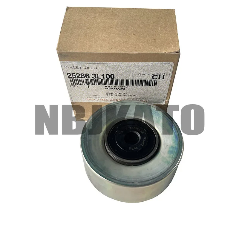 New Genuine Serpentine Belt Tensioner Pulley 25212-3C100,25286-3L100,25281-3C100 For Hyundai Genesis Kia Sorento