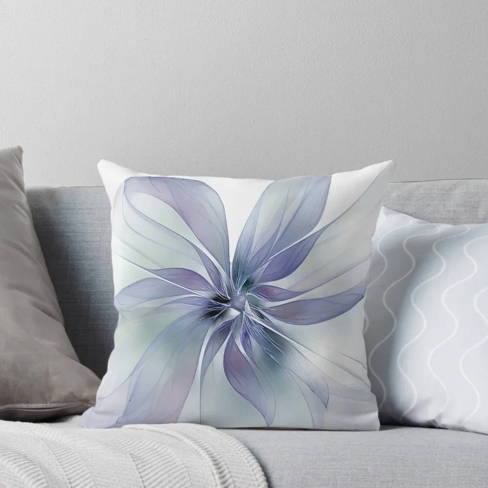 

Periwinkle Blue Flower Throw Pillow Sofa Covers Throw Pillow christmas supplies