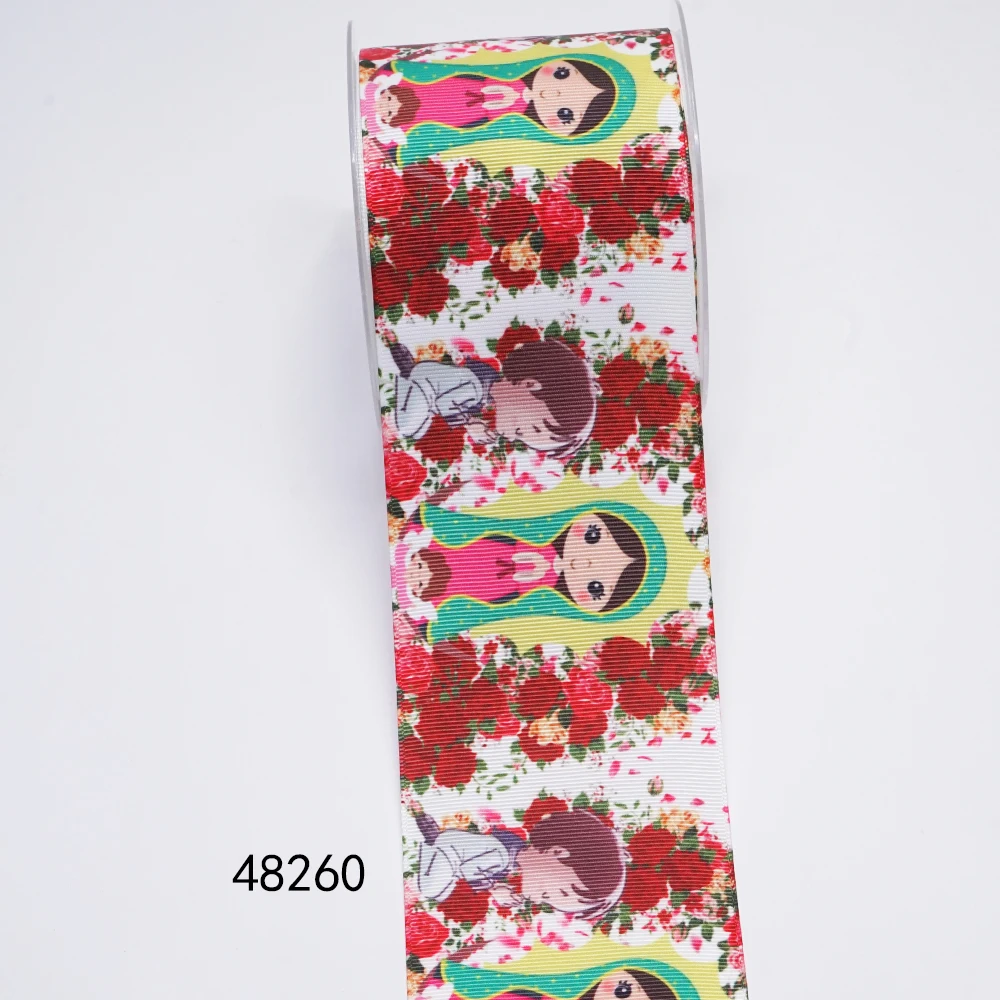 DIY Blessed Virgin Mary Printed Grosgrain Ribbon For Craft Supplies Sewing Accessories 5 Yards, Planar Resins 10 Pieces. 46692